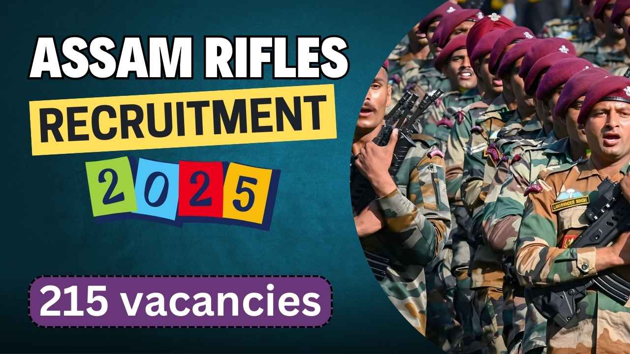 Assam Rifles Recruitment 2025