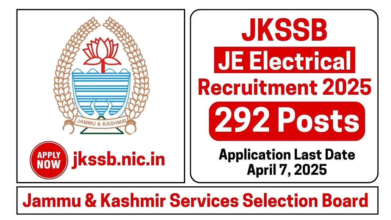 JKSSB JE Electrical Recruitment 2025