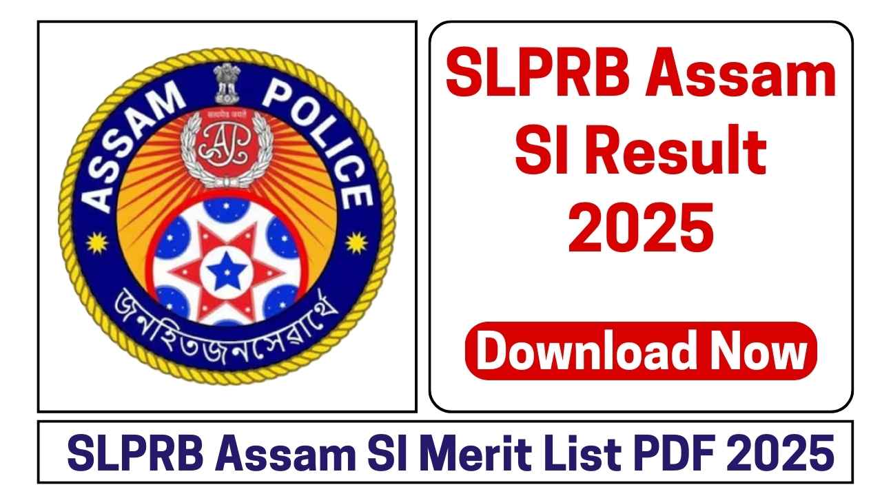 Assam Police SI Result 2025