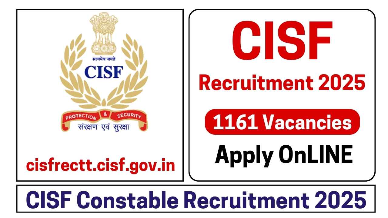 CISF Recruitment 2025